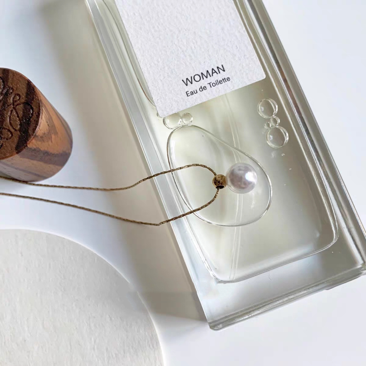 Simple Style Solid Color Stainless Steel Plating 18K Gold Plated Pendant Necklace_colorza_2