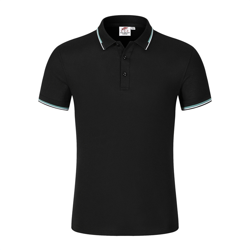 TYF1682#생동감 넘치는 블랙 스트립 면 60%, 속건성 섬유 40%