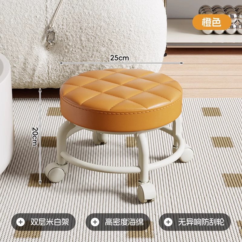 오렌지 옐로우 [두꺼운 쿠션] 더블 레이어 바텀 프레임 저소음 풀리 고품질 [업그레이드 된 두꺼운 쿠션] 3년 보증