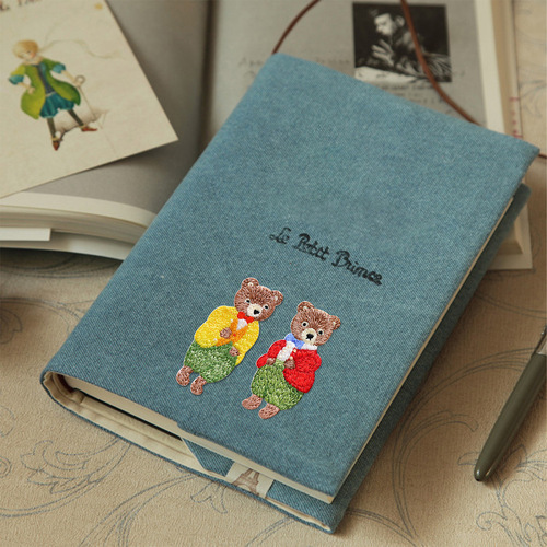 Polly Family Cute Bear Animal Embroidery Cloth Clothes Repair Hole Decoration DIY Self-Adhesive Bag DIY