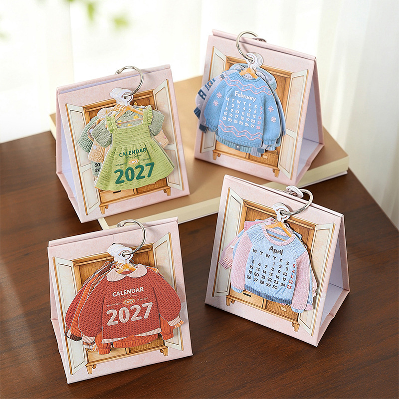 Tomato Sauce 2027 Mini Desk Calendar Four Seasons Wardrobe Imitation Embroidery Texture Portable Creative Desktop Calendar Ornament Tomato Sauce 2027 Mini Desk Calendar Four Seasons Wardrobe Imitation Embroidery Texture Portable Creative Desktop Calendar Ornament