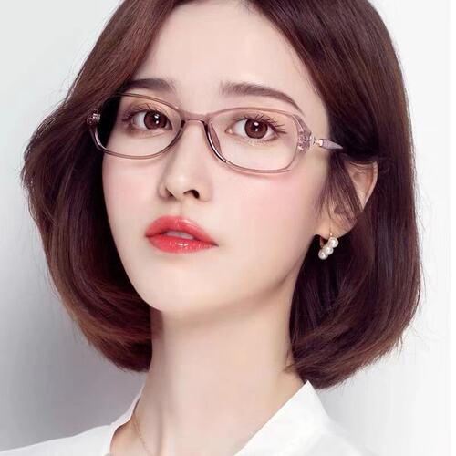 New Anti-blue light reading glasses for women, fashionable Korean style, ultra-lightweight, anti-blue light non-prescription, color-changing anti-blue light, factory wholesale