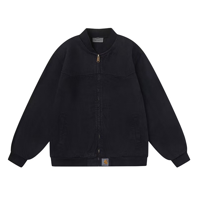 跨境专供Carhartt WIP高品质卡哈特底特律圣达菲水洗做旧夹克外套|undefined