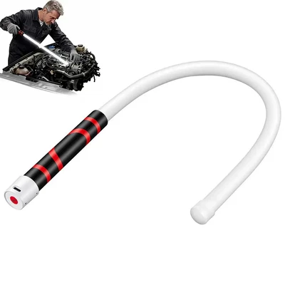 Flashlight Source, İşçi projektorları - 1-led-silicone-handheld-light-black-red