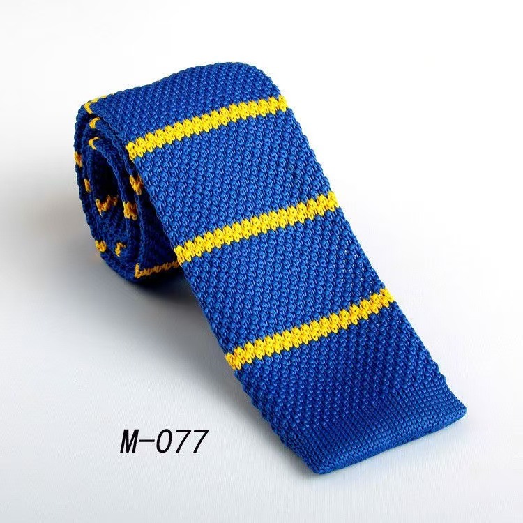 2026年新作メンズフラットタイプニットネクタイ 大人向けおしゃれで合わせやすいネクタイアクセサリー メーカー卸売