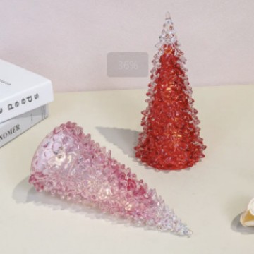 Decoraciones de Navidad iluminación LED árbol de Navidad estilo nórdico escritorio pequeño regalo bar decoración de atmósfera