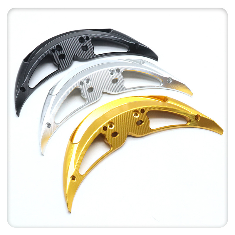 Suitable for Piaggio Vespa Sprint 125/150 Modified Aluminum Alloy Rear Auxiliary Armrest Ducktail Spoiler