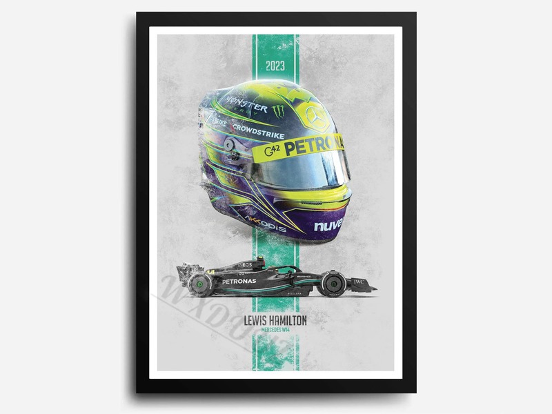 爆火F1レーシングチーム芸術流行ポスターメーカー卸売り来図印刷ポスタークロスボーダー電気商速売通|undefined