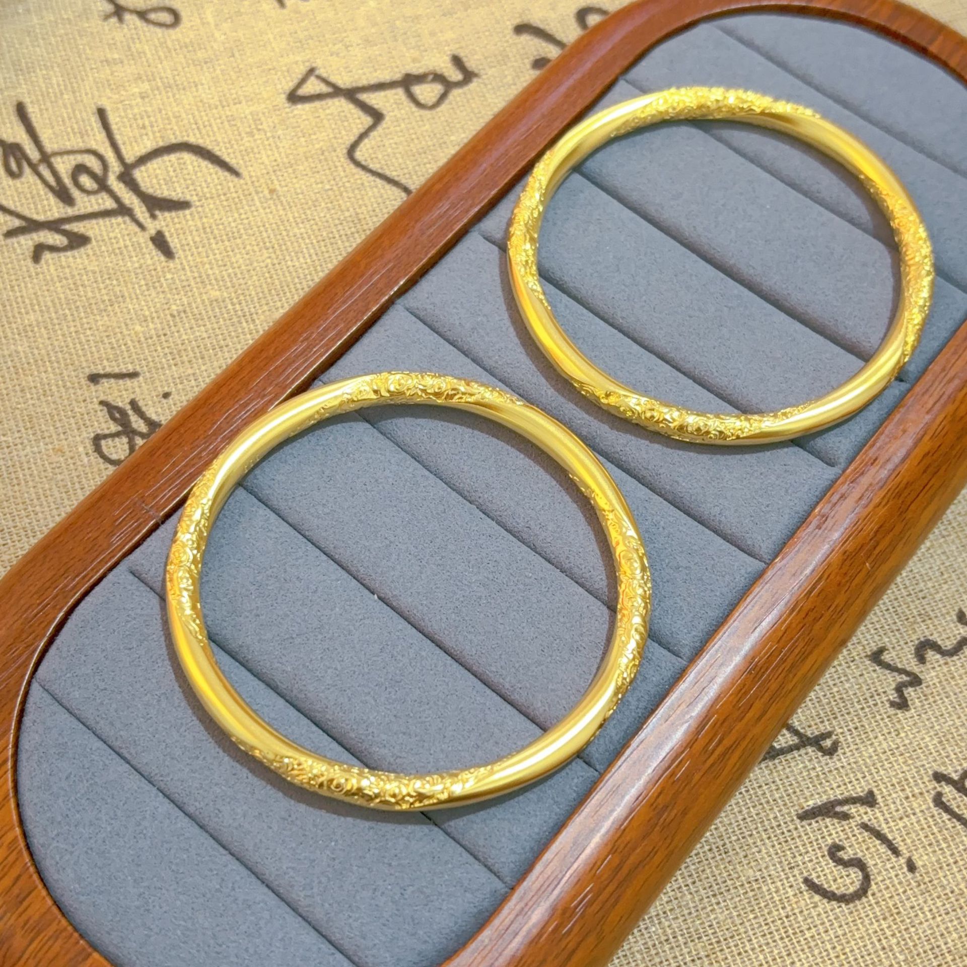 Bracciale shajin xiangyun eredità antica bangle donna moda oro_voghion.com