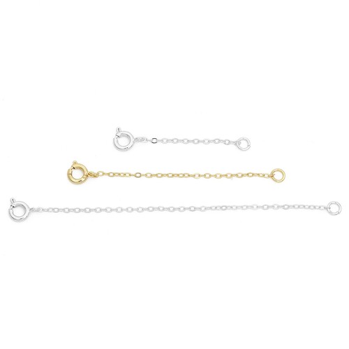 Gold-plated 14K color-preserving lobster claw extender chain DIY handmade bead bracelet necklace jewelry accessory