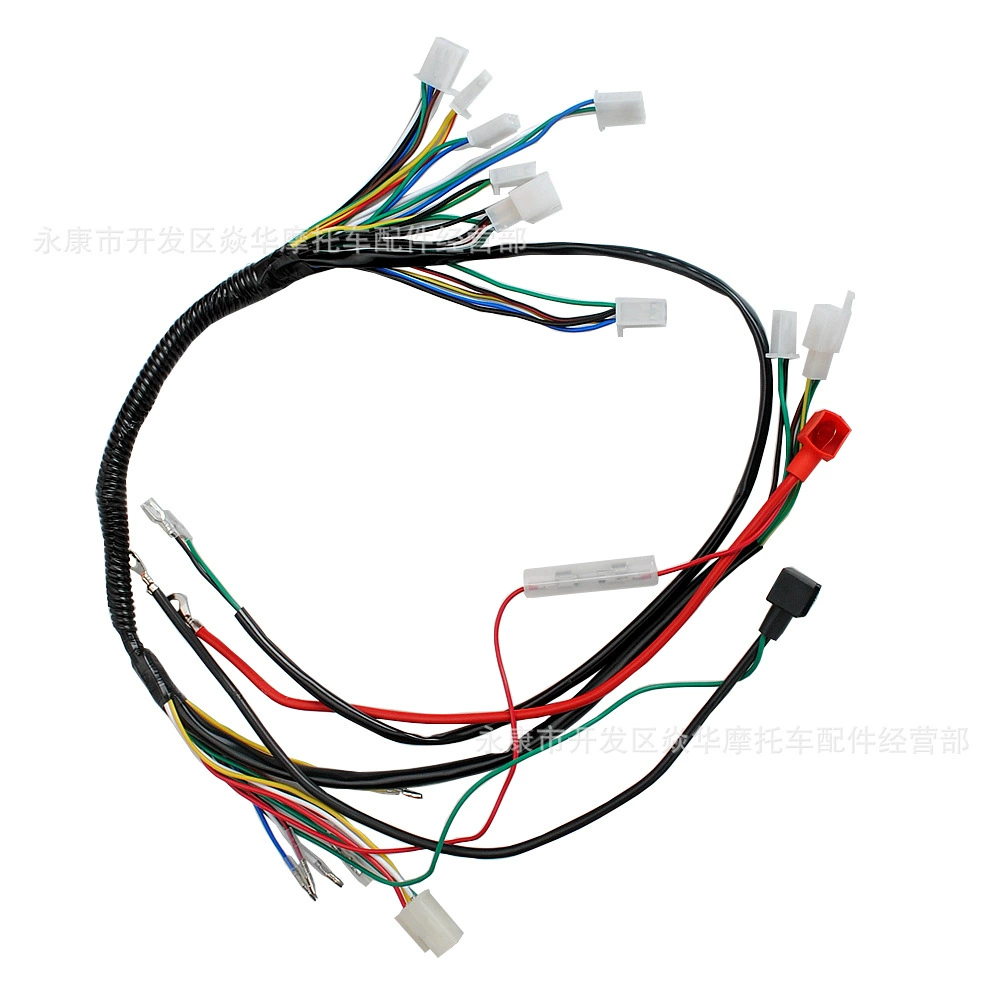 ATV ATV Little Bull, полный автомобильный жгут проводов, автобус 50-125CC, запасные части для мотоциклов, кабельный перевалка