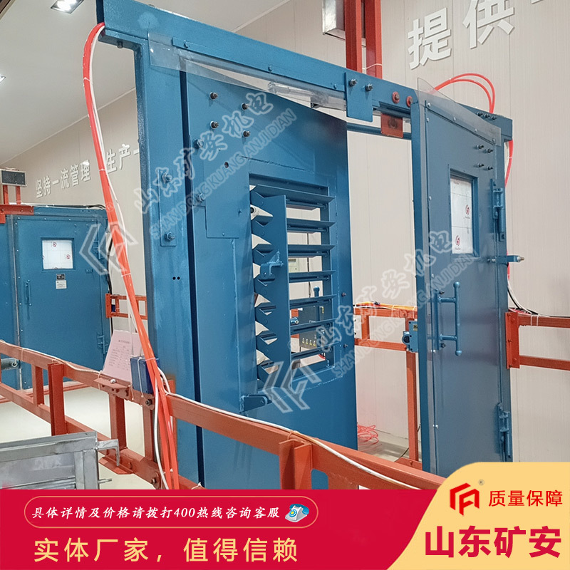 高覆腹防腐气动无压风门 轻便使用方便电控气动无压风门