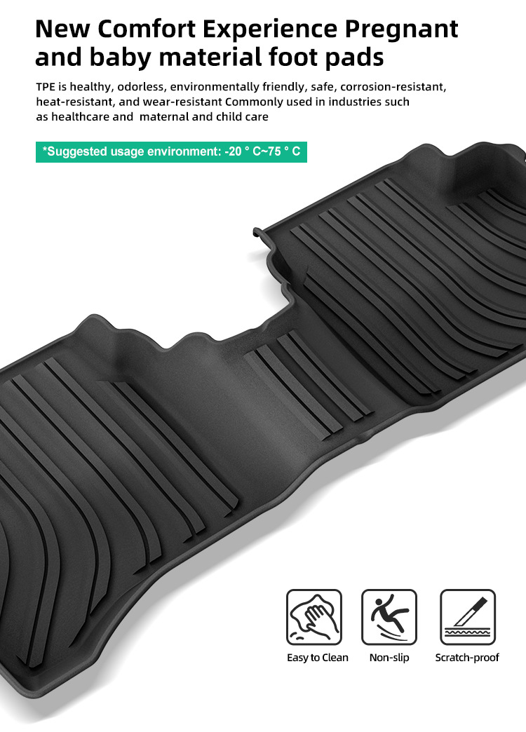Suitable for 24-25 Model Suzuki Fronx Car Floor Mats, Custom-Fit Car Mats, Full Tpe Trunk Mat, Cross-Border