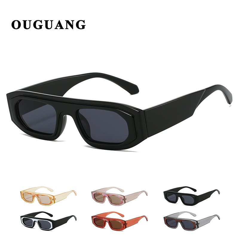 25 años de pasarela, marco pequeño, gafas de sol de dos colores con costuras, chicas calientes, gafas de sol transfronterizas anti-ultravioleta para hombres y mujeres