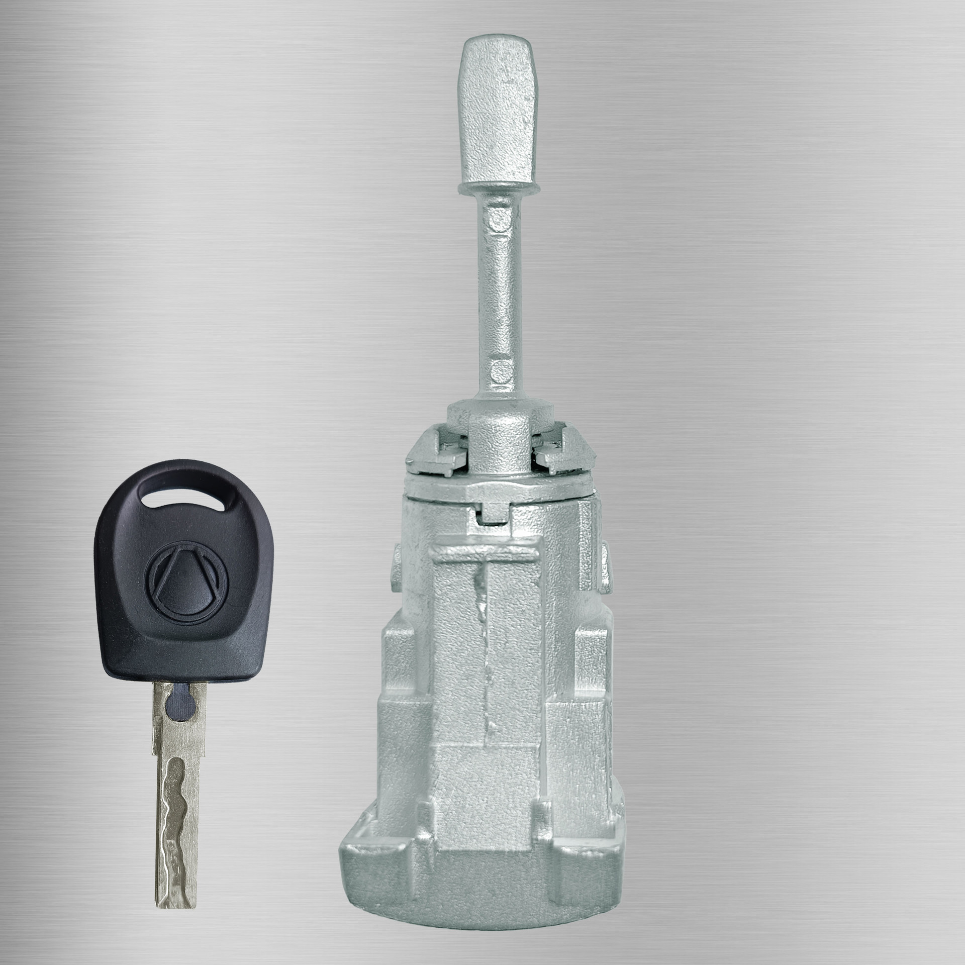 Es adecuado para la cerradura de la puerta izquierda de la antigua VW Long Yi, 1 llave, accesorios de automóviles OE: 3B0837167 168