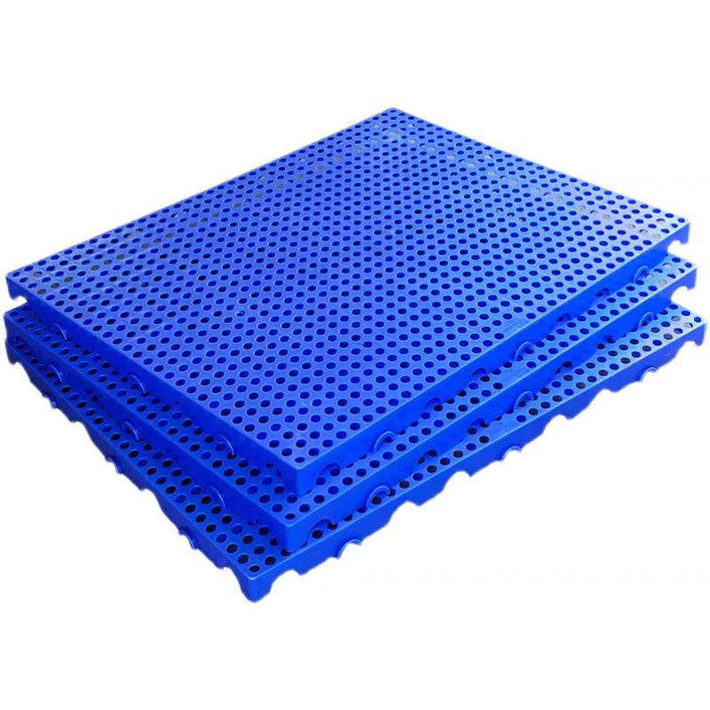 仓库防潮板塑料垫仓板栈板卡板叉车板塑料托盘地台货架网格垫脚板