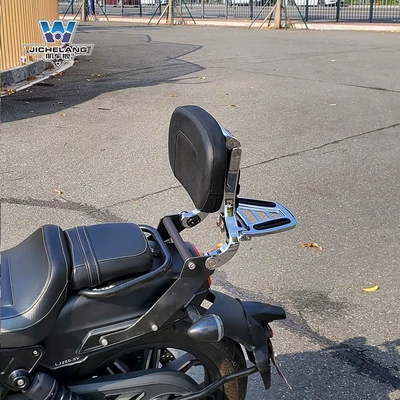 adjustable backrest modified tail shelf — Motorcycle tail