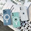 Applicable Magsafe Apple iPhone14PROMAXS mobile phone case 151312mini8xsr magnetic transparent set