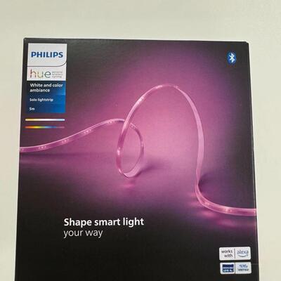 Hue Color Light с двумя спецификационными заглушками с общей длиной 10 метров.