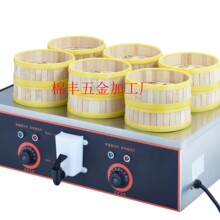 厂家直销早餐蒸包机 蒸包柜 陈列蒸包柜 蒸包机商用6孔台式蒸包机