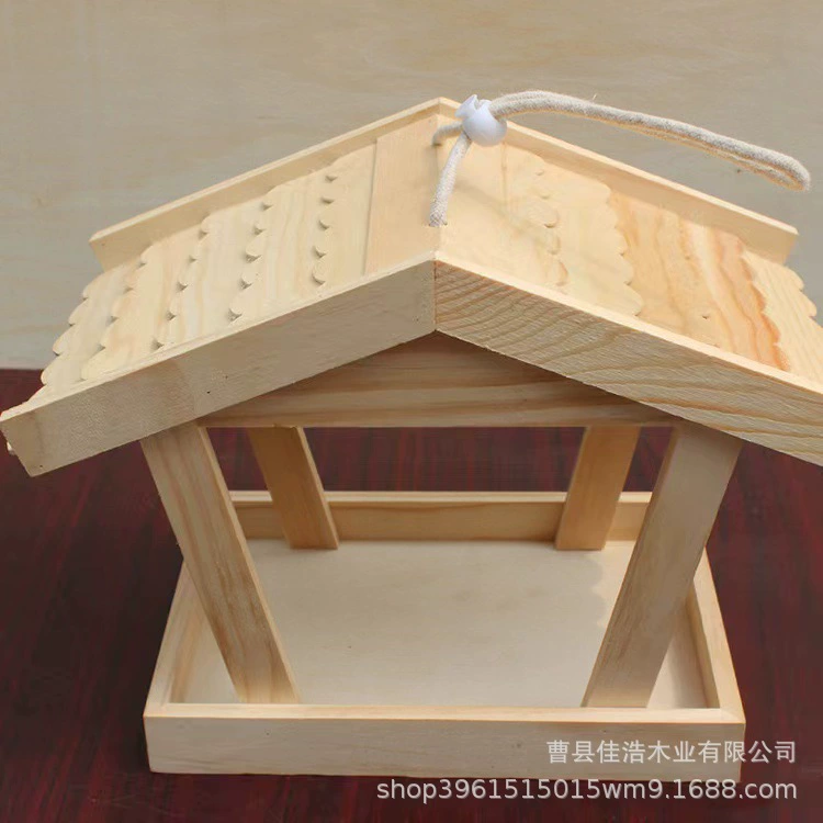 Садовый кормушка для птиц комната для птиц деревянное ремесло гнездо для птиц кормушка для птиц