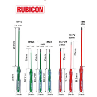 Japanese Robin Hood Screwdriver Anti-static Screwdriver Computer Screwdriver RM Electrician Cross Flat Screwdriver