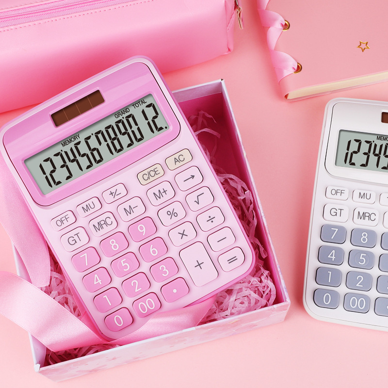 Calculadora Financiera de Escritorio 12 Dígitos Solar