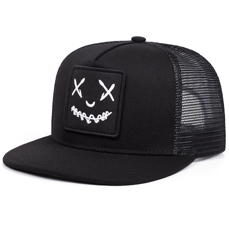 Xiyin comercio exterior caliente temu nuevo sombrero XX sonrisa bordada cuatro estaciones gorras de béisbol de todo fósforo sombreros de moda para hombres y mujeres