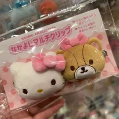 かわいいぬいぐるみ kt ヘアクリップ シナモン犬メロディー サイドクリップ 前髪クリップ サイドクリップ