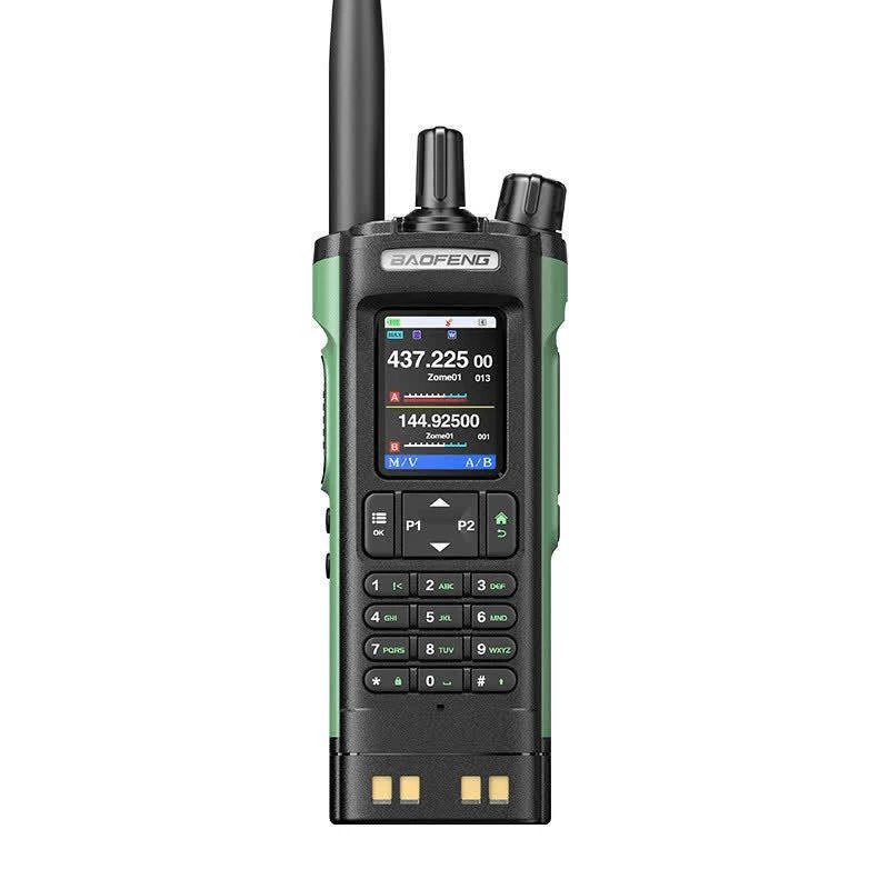 Портативная радиостанция Baofeng UV-32 полночастотная DM-32 цифровая DMR, 10 Вт, ручная, GPS, APRS, Bluetooth, запись частот