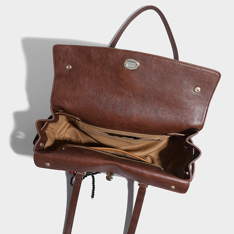 Grote capaciteit enkele schouder oksel met high-end gevoel, kralenhanger voor woon-werkverkeer, modieuze en veelzijdige handheld_voghion.com