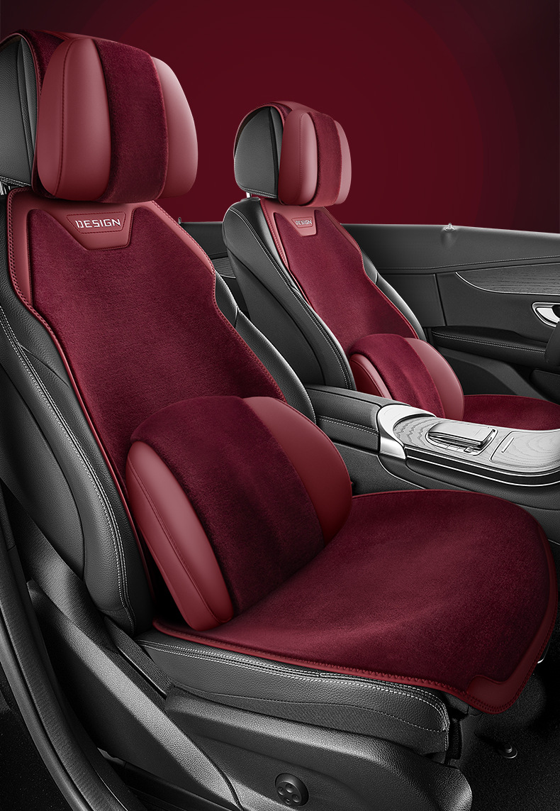 Plush Cushion Half-Pack Seat Cover Velvet Car Seat Cushion Winter Seat Cover Cross-Border E-Commerce Hot Selling Car Seat Cushion