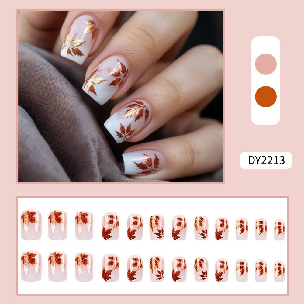 Promoción de pérdida dulce Cool nail patch simple parche de uñas falsas productos terminados al por mayor ventas domésticas de desgaste de uñas