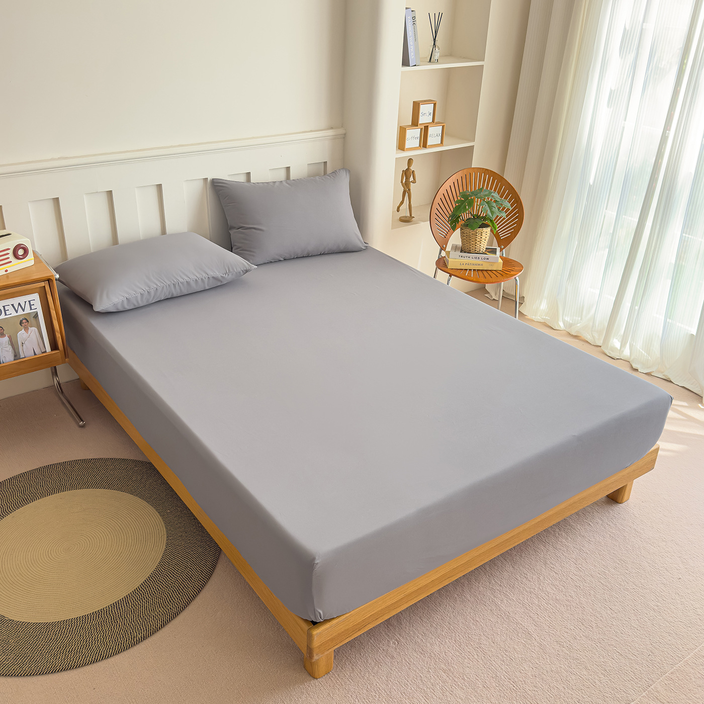 Cross-border engrosamiento cama abrasiva cama cama cama cama cubierta de lavado al por mayor estera cubierta protectora Memons pintura caliente personalizada fábrica de fuente image 14