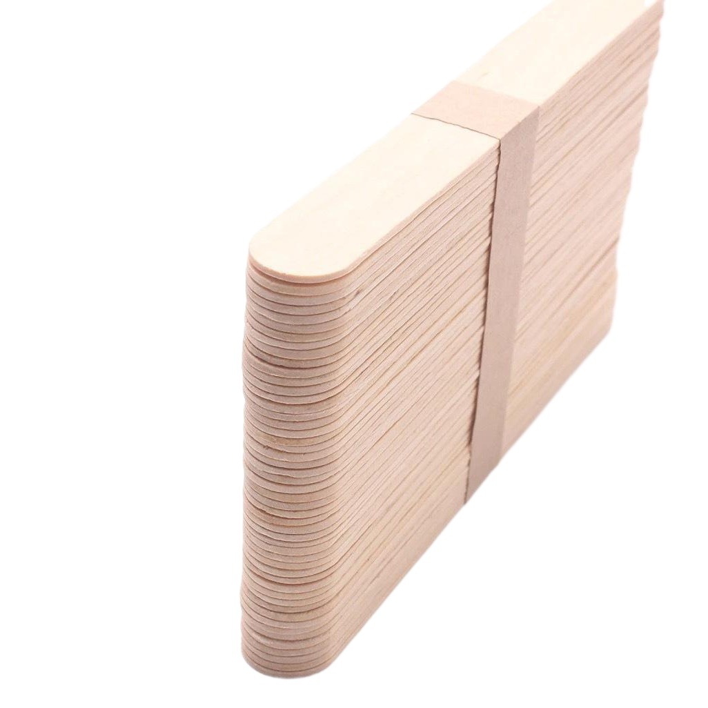 Manufacturer's Tongue Depressor Beauty Stick, Tongue Depressor Wooden Board, Disposable Wooden Board, Beauty Salon Tattoo Cleaning Wood Chips, Whole Box