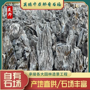 [广东英石 英德石 园林假山石 青龙石 大英石 景石头观石 假山]