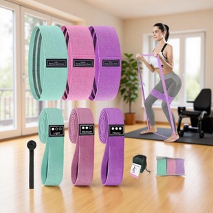 Auxiliary elastic elastic ring for gym for training for yoga
