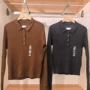 新款美利奴长袖polo针织衫