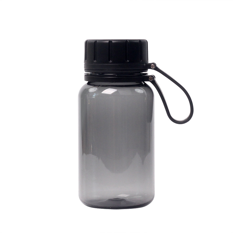 400ML taza de agua de plástico de tamaño pequeño creativo taza portátil al aire libre estudiante Japonés de dibujos animados lindo práctico Taza