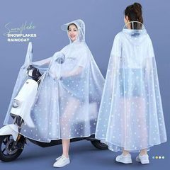 レインコート電気自動車専用オートバイのレインコートは豪雨防止成人男女全身を大きくして、電気自動車のレインコートを厚くする