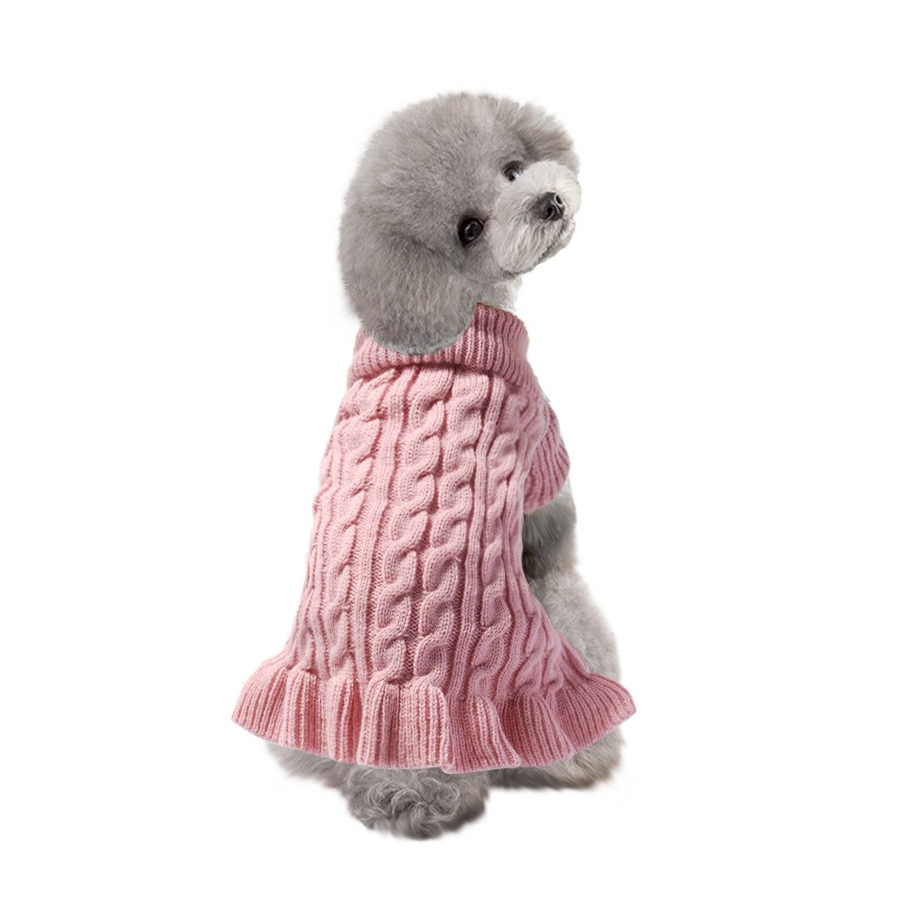 Knitted Dog Wool Skirt