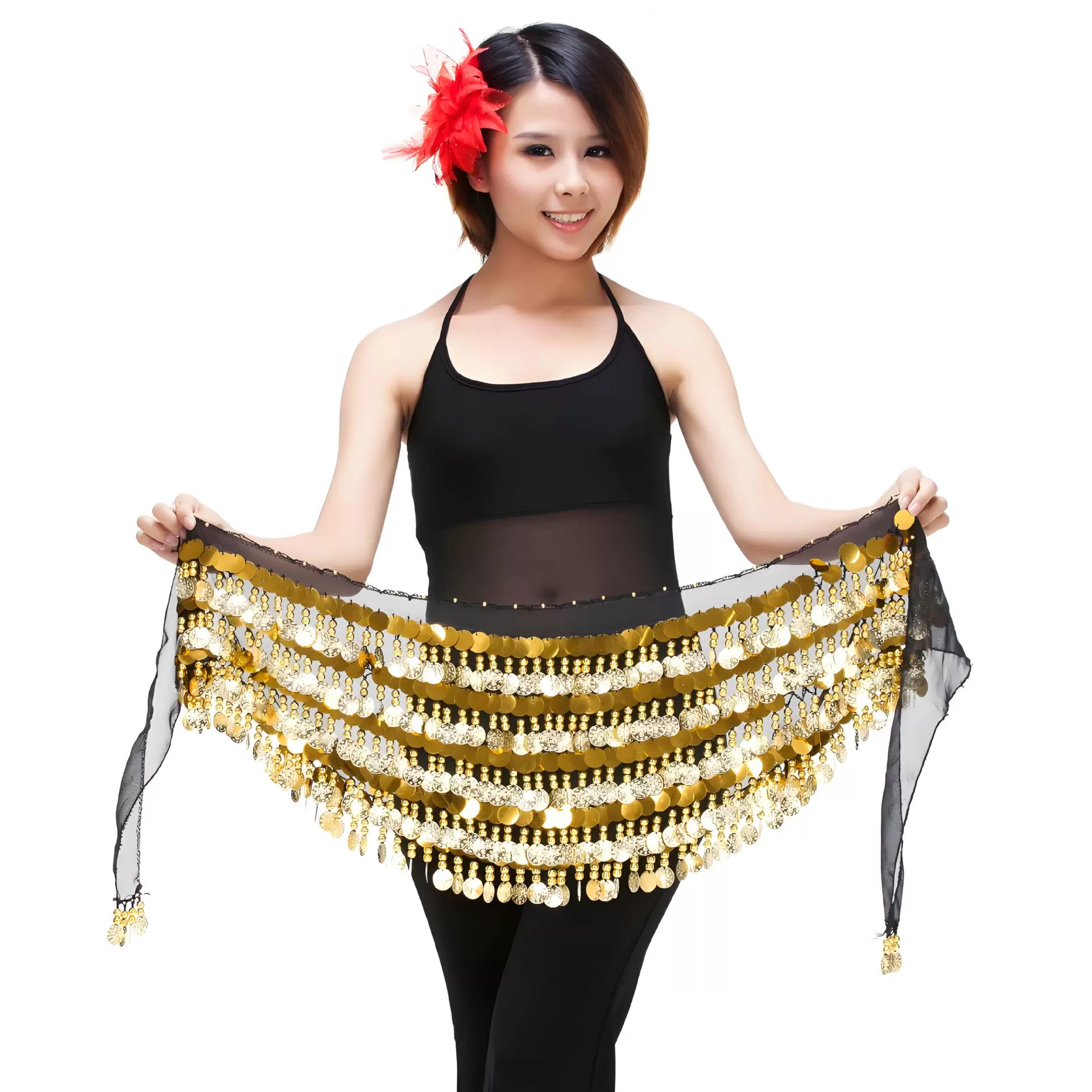288 монет, пятислойная монета талии, оригинальный вырез belly dance, суперяркий пояс, производитель раскрутка