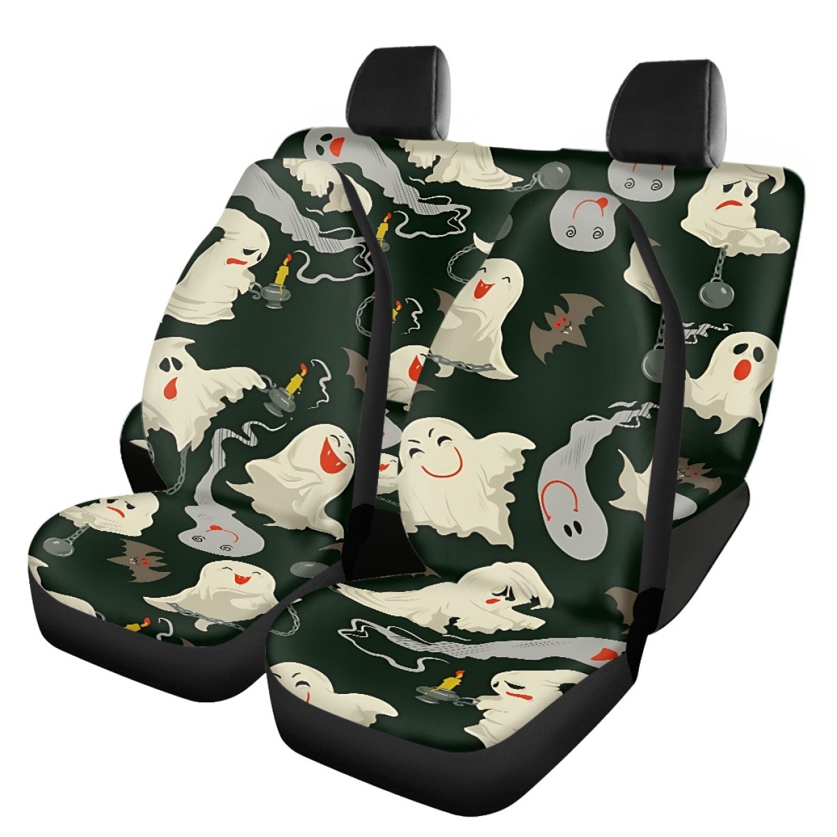 Amazon pod car seat covers, pumpkin print, custom-made according to your design, practical car accessories