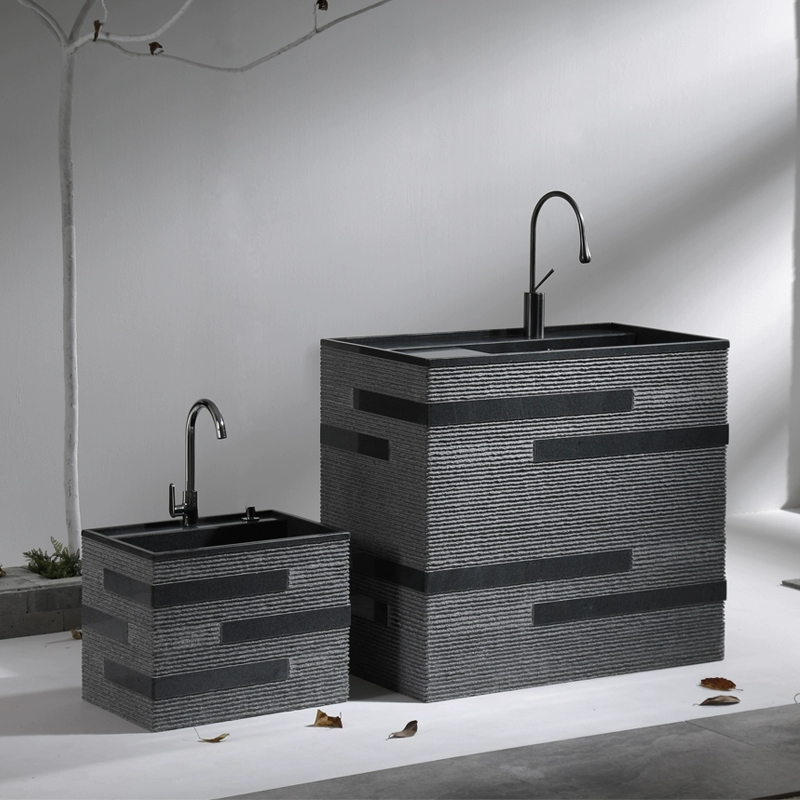 Раковина для бассейна, умывальник W6, уличная раковина, уличный умывальник, двор, умывальник из натурального мрамора