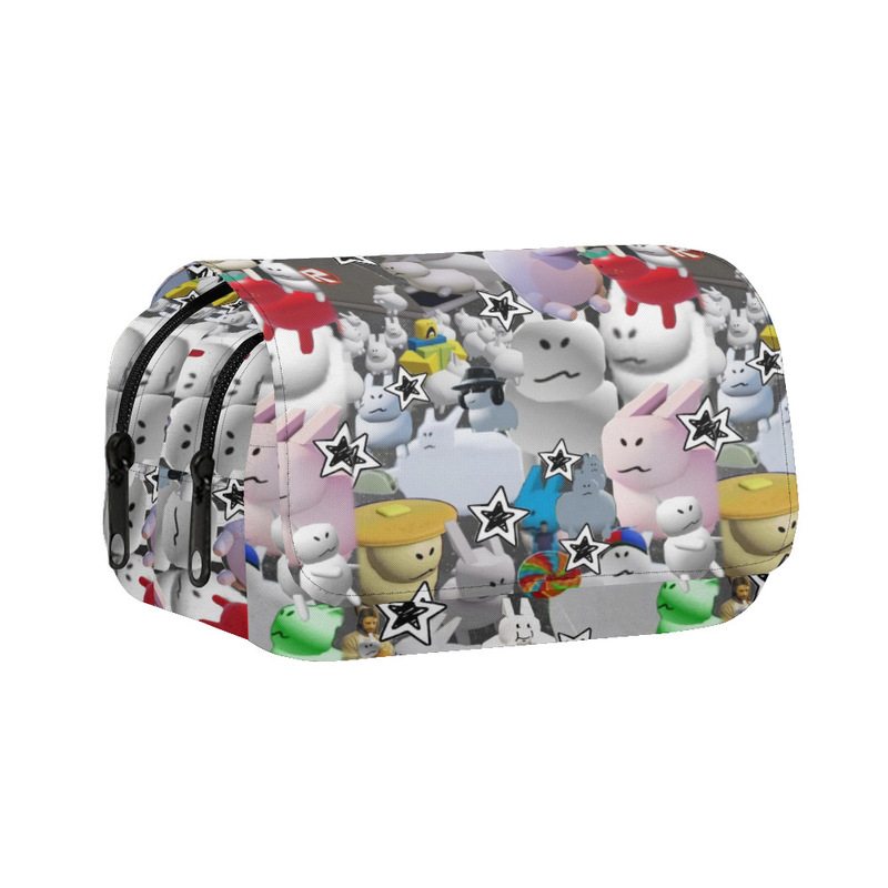 3D新品跨境游戏 Roblox Forsaken Gubby 双层翻盖笔袋儿童文具|undefined