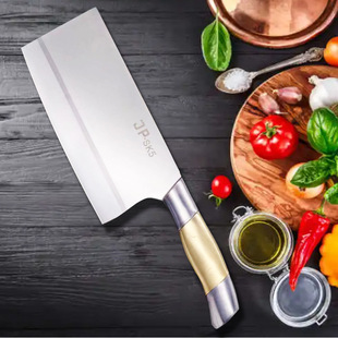 Japanese Sk5 Household Kitchen Knife Scissors Kitchen Tools Stainless Steel Chopping and Slicing Knife for Cutting Meat and Vegetables, Made in Yangjiang