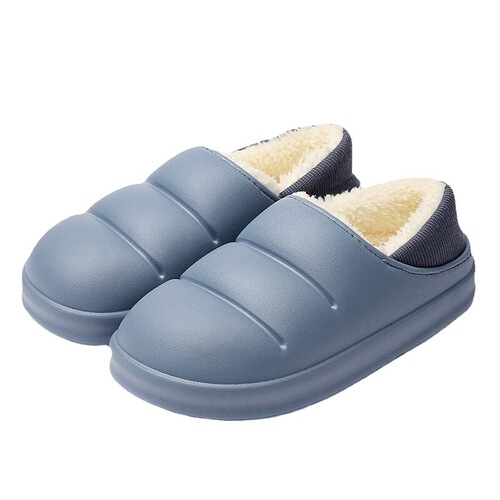 Cross-border Internet celebrity warm bag with thick plush confinement snow boots for men and women cotton slippers supermarket physical wholesale