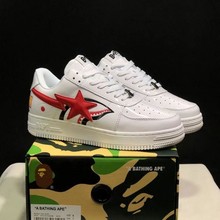 Bape Sta X 漫威英雄系列联名 小众街头vibe风时尚休闲板鞋潮流鞋