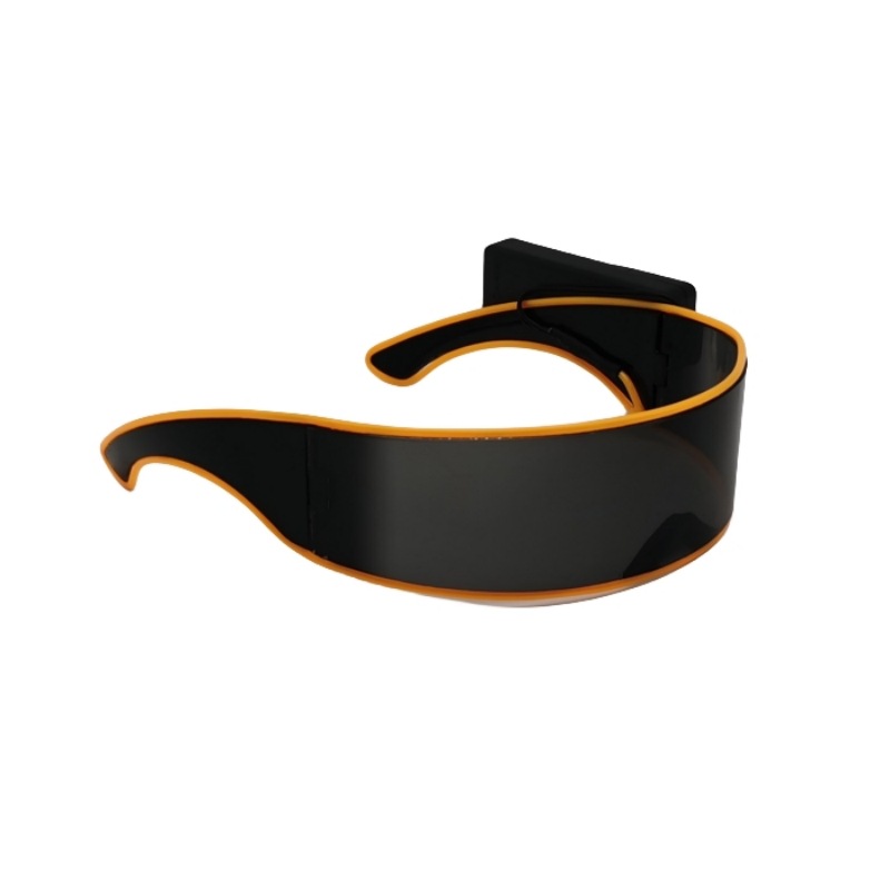 Gafas luminosas para discoteca transfronterizas de comercio exterior, divertidas, sensación tecnológica, para fotos, gafas de sol, para fiestas/bares, gafas de sol geniales image 4