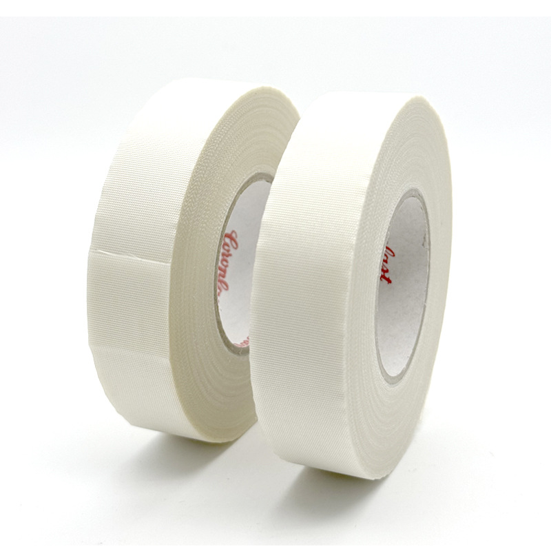 科洛普8606白色耐高温250度布基胶带耐磨耐寒玻璃布汽车线束胶带